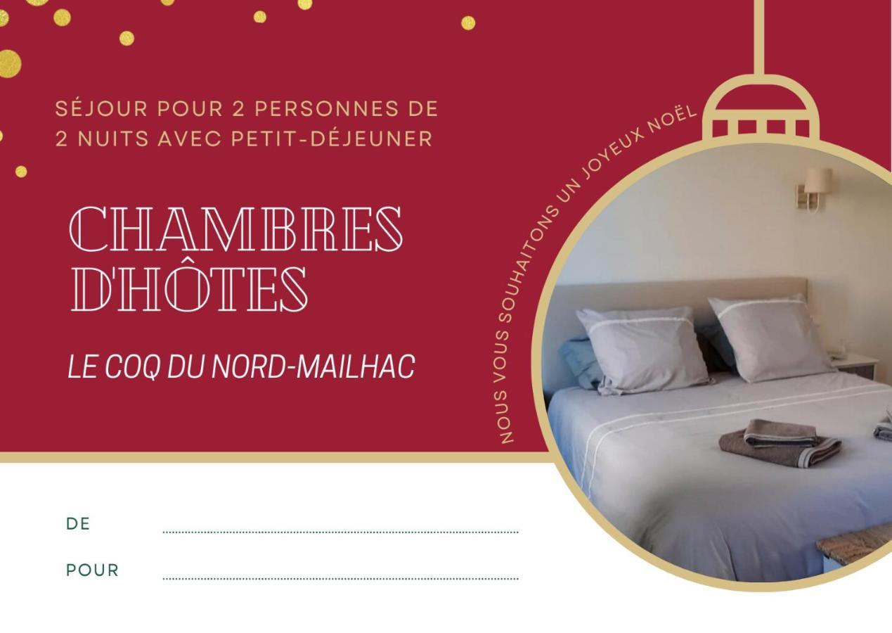 Le Coq Du Nord - Mailhac Gite Et Chambres D'Hotes Exterior foto